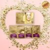Lotus Herbals Radiant Gold Cellular Glow 1 Facial Kit | With 24K Gold Leaves | For Natural Golden Glow Skin | For Women & Men | All Skin Types | 37g