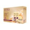 Lotus Herbals Radiant Gold Cellular Glow 5 in 1 Facial Kit | With 24K Gold leaves | For Natural Golden Glow Skin | For Women & Men | All Skin Types |170g
