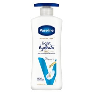 Vaseline Light Hydrate Serum In Lotion, 600 ml | Superlight & Non-Sticky for Hydration Boos