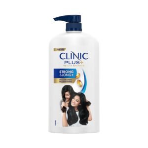 CLINIC PLUS Strong & Long Shampoo, 650 Ml, for Hair Growth and Strength, with Milk Proteins & Multivitamins, Strengthening Formula