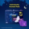 Stayfree Secure Nights XXL | 40 Pads| Cottony Soft Sanitary Pads for Women | Upto 100% leakage protection | Buy XXL at XL price | Absorbs 2x Faster with Wider Back