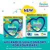 Pampers Complete Skin Comfort Pants| Pant style Diaper | Anti-Rash blanket lotion with Vit E and Aloe Vera | All night protection with leak proof technology
