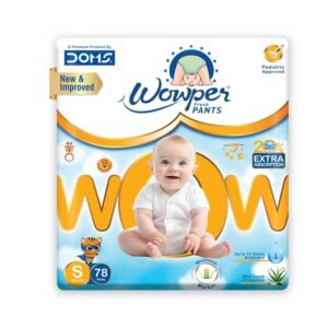 Wowper Baby Diaper Pants | Wetness Indicator | Anti Rash | up to 12 hrs Absorption | 4-8 Kg | Super Soft