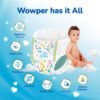 Wowper Baby Diaper Pants | Wetness Indicator | Anti Rash | up to 12 hrs Absorption | 4-8 Kg | Super Soft