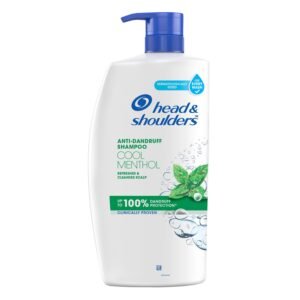 Head & Shoulders Cool Menthol Anti Dandruff Shampoo for Women & Men, 1L