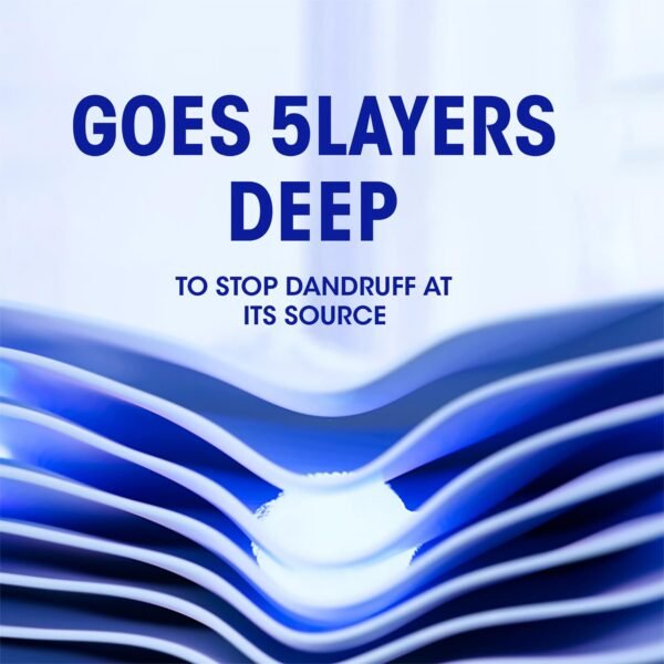 Head & Shoulders Cool Menthol Anti Dandruff Shampoo for Women & Men, 1L