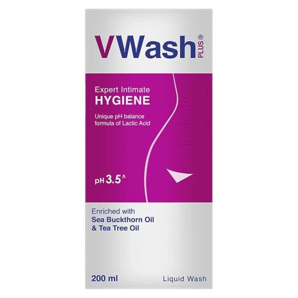 VWash Plus Expert Intimate Hygiene|| With Tea Tree Oil|| Liquid Wash Prevents Dryness|| Itchiness And Irritation|| Balances PH|| Paraben Free|