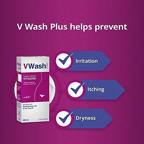 VWash Plus Expert Intimate Hygiene|| With Tea Tree Oil|| Liquid Wash Prevents Dryness|| Itchiness And Irritation|| Balances PH|| Paraben Free|