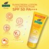 Pure Root 100ml Sunscreen Lotion SPF 50 PA+++ for Summer UVA & UVB Sun Protection Lotion, Hydrates Skin, for Oily, Combination & Dry Skin - Pack of 1