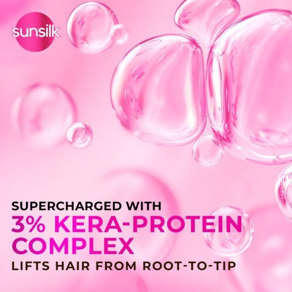 Sunsilk Luscious Thick & Long Shampoo 650 ml || with 3% KERA-PROTEIN COMPLEX for Thicker, Fuller & Bouncier Hair