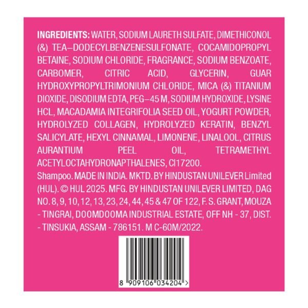 Sunsilk Luscious Thick & Long Shampoo 650 ml || with 3% KERA-PROTEIN COMPLEX for Thicker, Fuller & Bouncier Hair