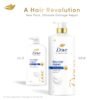 Dove Intense Repair Shampoo 650 ml Repairs Dry and Damaged|| Strengthening Shampoo for Smooth & Strong Hair - Mild for Men & Women