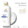 Dove Intense Repair Shampoo 650 ml Repairs Dry and Damaged|| Strengthening Shampoo for Smooth & Strong Hair - Mild for Men & Women