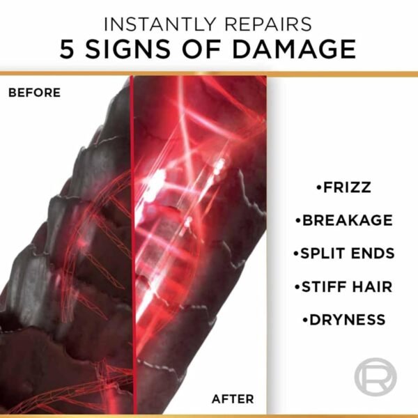 L'Oreal Paris Shampoo, For Damaged and Weak Hair, With Pro-Keratin + Ceramide, Total Repair 5, 1ltr