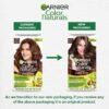 Garnier, Hair Colouring Creme, Long-lasting Colour, Smoothness & Shine, Color Naturals, Shade: 5.32 Caramel Brown, 70ml + 60g