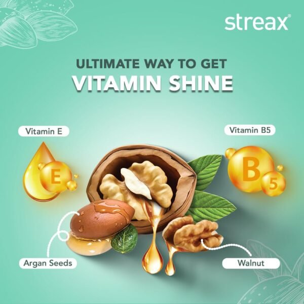 Streax Women's Crème Permanent Hair Colour - 3 Dark Brown Hair Color, 100% Grey Coverage,Ammonia Free Hair Color, Long Lasting Hair Colour, Colourant Tube 60G, Developer Bottle 60Ml, Conditioner 20G