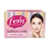 Fem Fairness (Saffron & Milk) Crème Bleach - 40g | Advanced Skin Brightening System | Enriched wih Goodness of Safrron & Milk | With Rejuvenating Fragrance | No Added Parabens, Silicones & Ammonia
