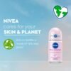 NIVEA Pearl and Beauty 50ml Deo Underarm Roll On | | 72 H Long Lasting Floral Scent | 0% Alcohol and Dermat Approved | For Women