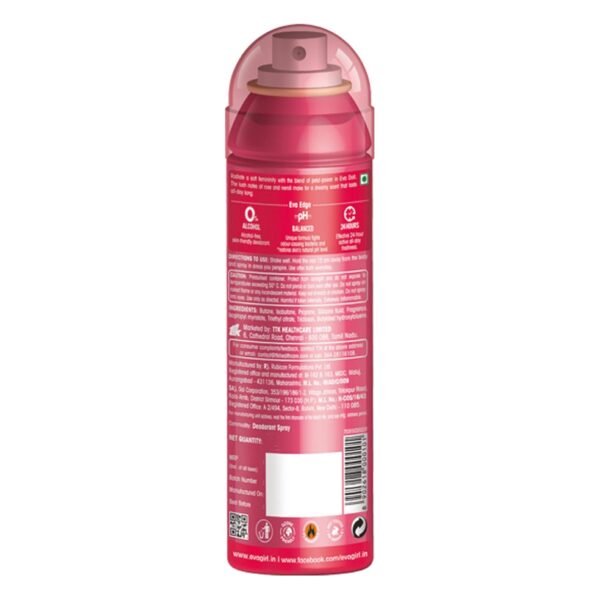 Eva Doll Deodorant Spray For Women, 125Ml