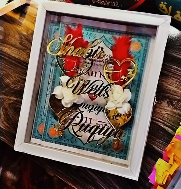 Customized Nikkah nama