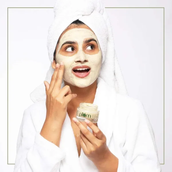 Plum Green Tea Clear Face Mask For Oily & Acne Prone Skin, Vegan Skin Care 60g.