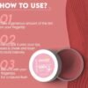 Clensta Lip Cheek Tint - Candy Cane, with Goodness of Vitamin E & Castor Oil, Nourishes & Hydrates Dry Chapped Lips, Blush & Eyeshadow for Women & Girls – 5 G