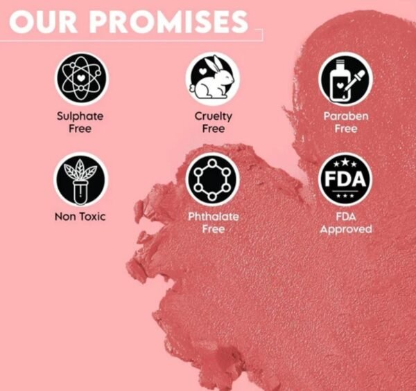 Clensta Lip Cheek Tint - Candy Cane, with Goodness of Vitamin E & Castor Oil, Nourishes & Hydrates Dry Chapped Lips, Blush & Eyeshadow for Women & Girls – 5 G