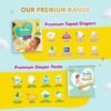Pampers Active Baby Tape Style Baby Diapers, Adjustable Fit with 5 star skin protection