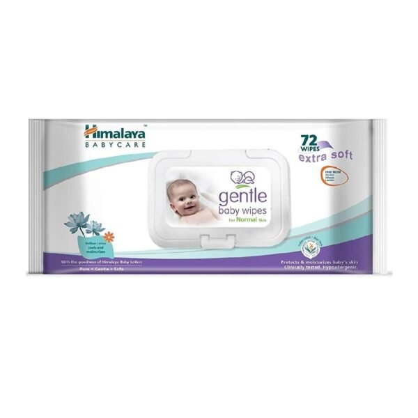 Himalaya Gentle Baby Wipes (White 72)