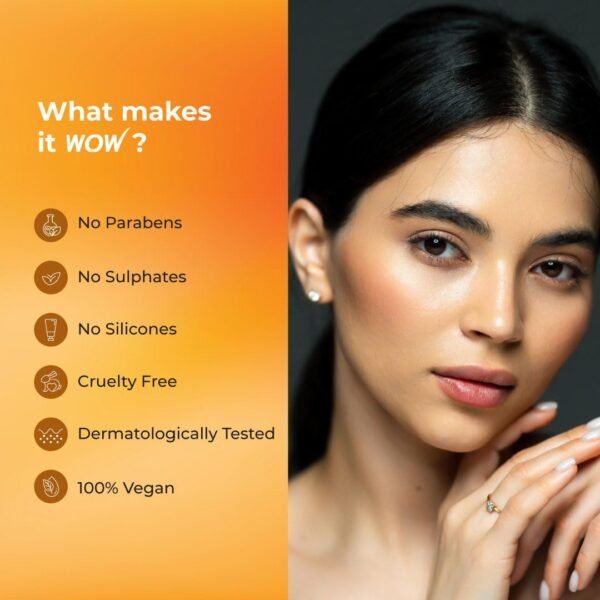 WOW Skin Science Ubtan Cleansing Face Wash | Turmeric & Saffron | All Skin Types | Clear, Glowing Skin | 100% Vegan | Paraben & Sulphates Free | For Women & Men | 100 ml