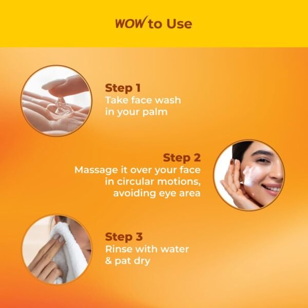 WOW Skin Science Ubtan Cleansing Face Wash | Turmeric & Saffron | All Skin Types | Clear, Glowing Skin | 100% Vegan | Paraben & Sulphates Free | For Women & Men | 100 ml