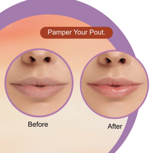 Dr.Rashel Cocoa Lip Balm - 4.5 gms – Tinted Lip Moisturizer for Dry and Chapped Lips, Enriched with vitamin E and Natural Oil, Intense Hydration and UV protection