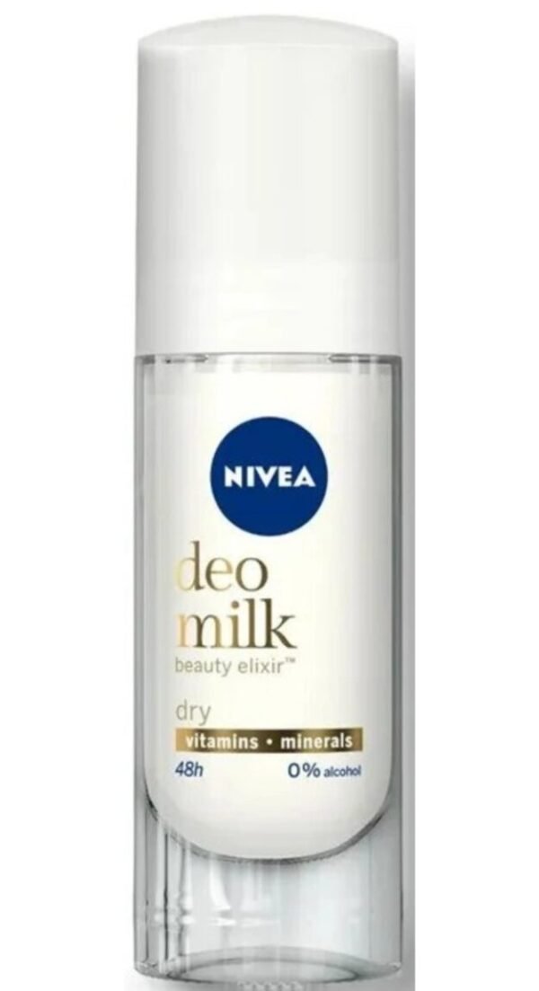 Nivea Deodorant, Deo Milk Dry Roll On For Women, 40m